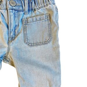 Gap Kids Light Blue Denim Paper Bag Jeans